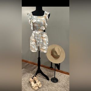 Floral Shein Romper